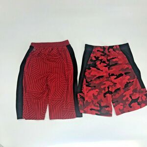 Russel RBX Boy’s Athletic Elastic Shorts Bundle Lot of 2 Size M/L